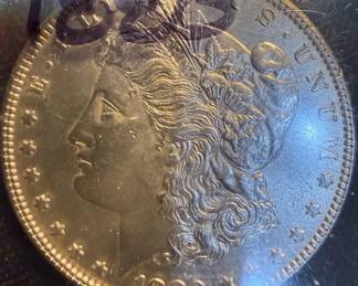 1880 Morgan Silver Dollar  Philadelphia Mint No Mint Mark