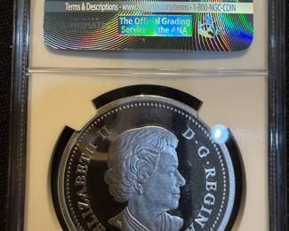 2016 Canada $20 The Battle  Grizzly Bear Silver Proof  NGC PF70 Ultra Cameo Early Releases
