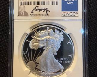 2020S Proof American Silver Eagle 1 oz .999 Silver NGC PF70 Ultra Cameo First Day of Release Edmund