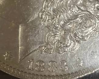 1883 Morgan Silver Dollar