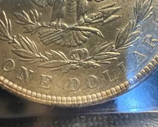 1886 Morgan Silver Dollar  Philadelphia Mint No Mint Mark
