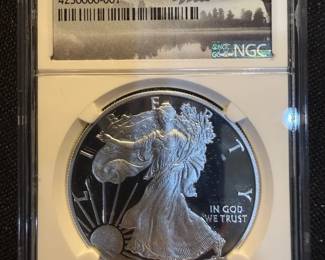 2015W American Silver Eagle Proof NGC PF70 Ultra Cameo Early Releases  West Point Mint 1 oz .999 S