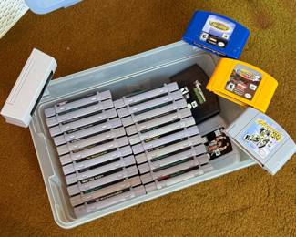 Super Nintendo and Nintendo 64 games