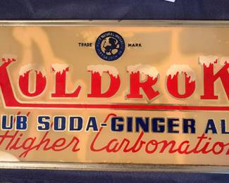 VTG advertising sign