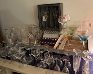 Waterford and assorted Crystal 