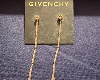 Vtg Givenchy earrings 