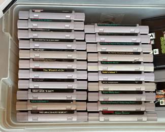 Super Nintendo games