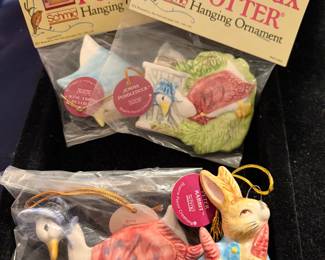 Beatrix potter ornaments 