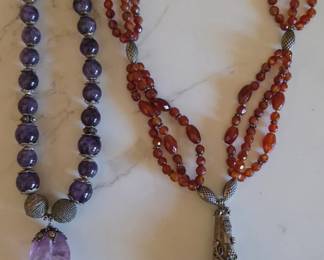 Silver and Natural Stone