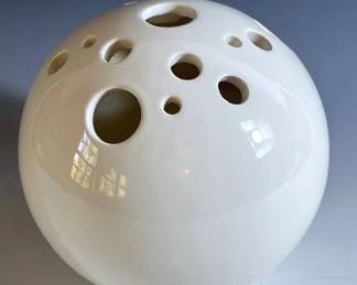 Michael Lax Pottery Flower Frog Vase