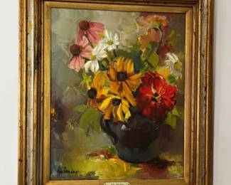 Ida Gordon Signed Oil Painting