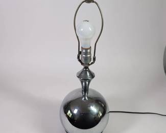 MCM Chrome Table Lamp