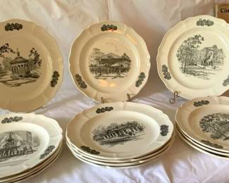 Caroline Williams Wedgwood Cincinnati Scenes Collector Plates