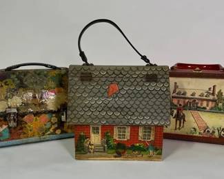 Box Style Handbags, Vintage
