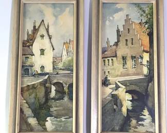 Artist Signed Prints Of Old Europe