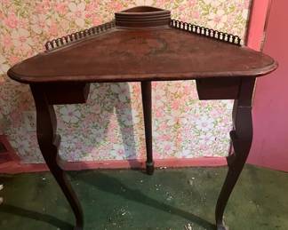 Antique Corner Table