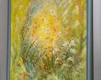 Original Painting Signed By Artist Stallard