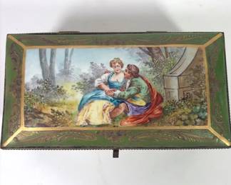 Gabriel Fourmaintraux Porcelain Casket