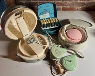 Electric Hair Dryers and Curlers, Vintage