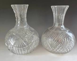 EAPG Antique Pressed Glass Water Vessels