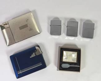 Vintage Cigarette Cases and Lighters