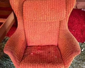 Wingback Swivel Chair