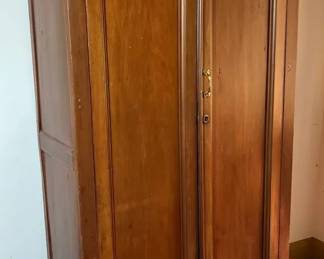 Large Wood Cabinet With Shelves