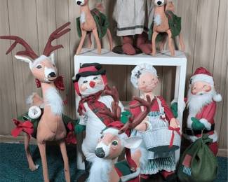 Large Annalee Mobilitee Christmas Figures