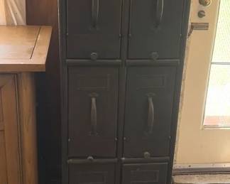 Vintage Vertical File Cabinet