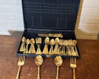 Gold ElectroPlated Utensils