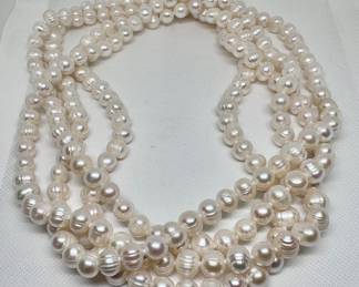Multi-Strand Cultured Freshwater Pearl Necklace
