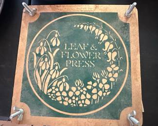 Vintage Leaf & Flower Press