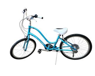 Electra Townie 21Speed Womens StepThrough Cruiser Bicycle Teal