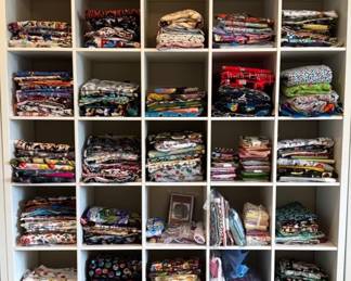 Calling All Quilters Crafters Fabric Bulk Stash