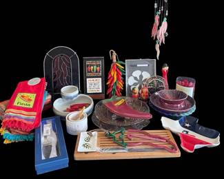 Vibrant Southwestern TexMex Chili Pepper Kitchen Decor