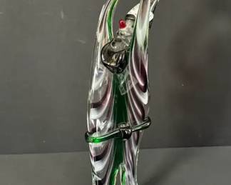 Murano HandBlown Art Glass Abstract Cool Venetian Artistry