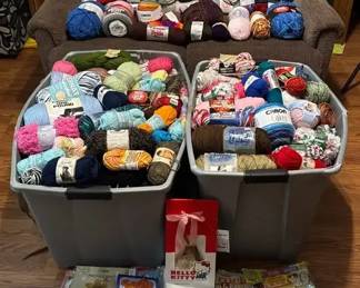 Are You A Fiber ArtistYarn Crafters Estate Lot