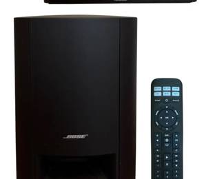 Bose CineMate 15 Digital Home Theater System Compact Soundbar, Acoustimass Subwoofer Remote