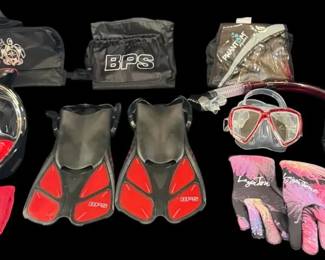 Snorkeling Aquatic Gear Lot New In Package