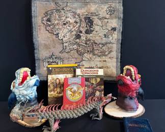 Dragon Memorabilia... Puppets and Folk Art