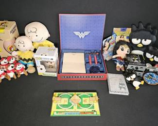 Pop Culture Classics Wonder Woman, Bad BadtzMaru, and Charlie Brown