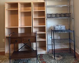 Versatile Storage Shelves for Office, Crafts, Household