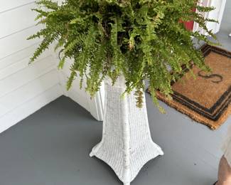 Victorian Wicker Planter -