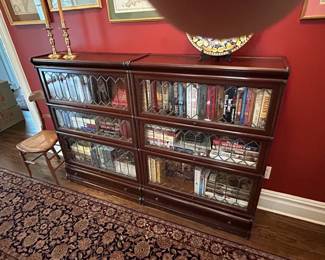 Barrister Bookcases - Leaded Glass -