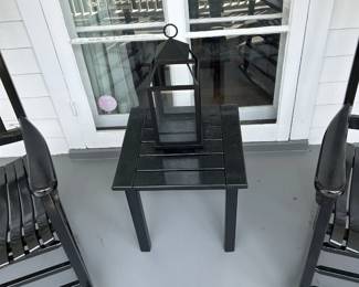 New River outdoor end table 