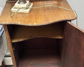Record ( Music )  Cabinet- As is Veneer