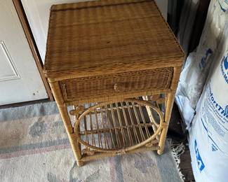 Bamboo Side Table 