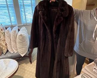 Female Mink Coat- in excellent condition.