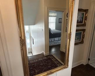 Wood Framed  Large Wall Mirror - 