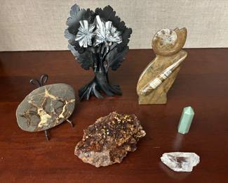 Rocks, fossils, minerals
